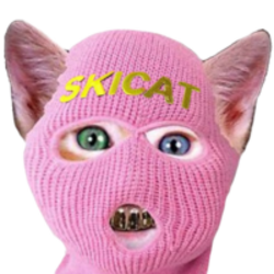 SKI MASK CAT logo SKI MASK CAT crypto logo