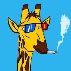 Smoking Giraffe logo Smoking Giraffe crypto logo