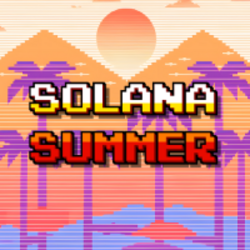 Solana Summer logo Solana Summer crypto logo