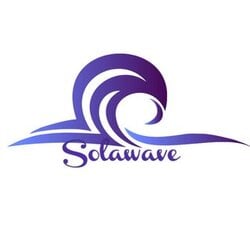 Solawave logo Solawave crypto logo