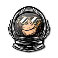 Space Monkey logo Space Monkey crypto logo