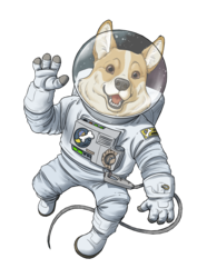 SpaceCorgi crypto logo