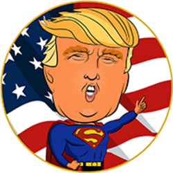 Super Trump coin logo