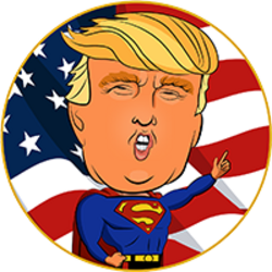 Super Trump logo Super Trump crypto logo