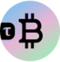 τBitcoin logo τBitcoin crypto logo