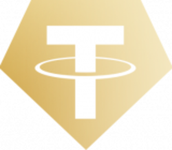 Tether Gold coin logo