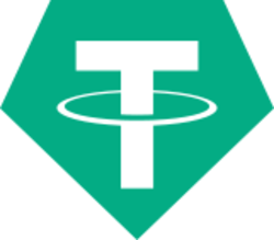Tether coin logo