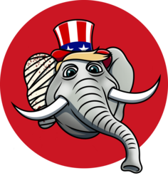 The Republican Party logo The Republican Party crypto logo