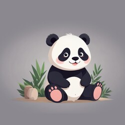 Tiny Panda crypto logo