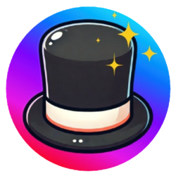 TOP HAT logo TOP HAT crypto logo