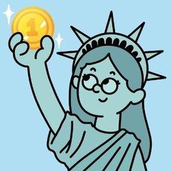Torch of Liberty coin logo