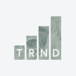 Trendering logo Trendering crypto logo