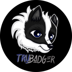 TruBadger logo TruBadger crypto logo