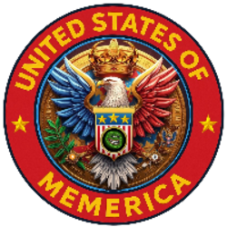 United States of Memerica logo United States of Memerica crypto logo