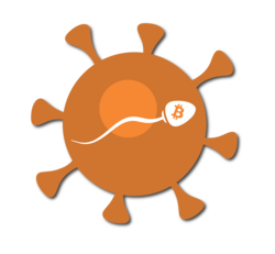 Unvaxxed Sperm coin logo