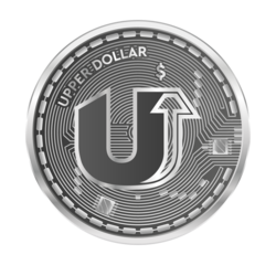 Upper Dollar coin logo