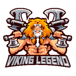 Viking Legend logo Viking Legend crypto logo