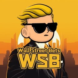 Wall Street Bets logo Wall Street Bets crypto logo