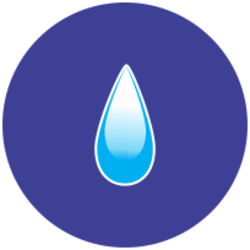 WaterDrop logo WaterDrop crypto logo
