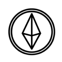 White Ethereum crypto logo