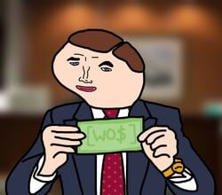 Wolf Of Solana crypto logo