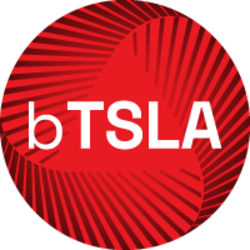Wrapped bTSLA crypto logo