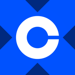 Wrapped Coinbase xStock logo Wrapped Coinbase xStock crypto logo