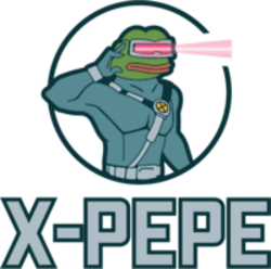 X-Pepe logo X-Pepe crypto logo
