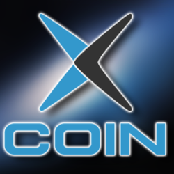 X-Coin logo X-Coin crypto logo