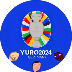 Yuro 2024 logo Yuro 2024 crypto logo