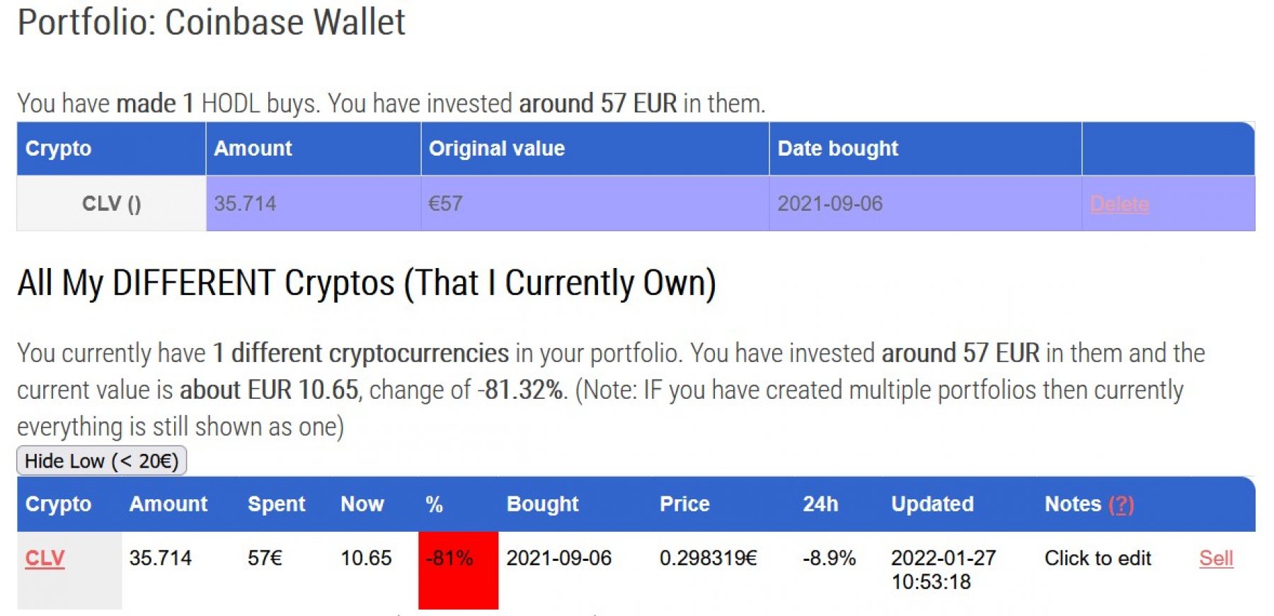 Cryptolorium screenshot